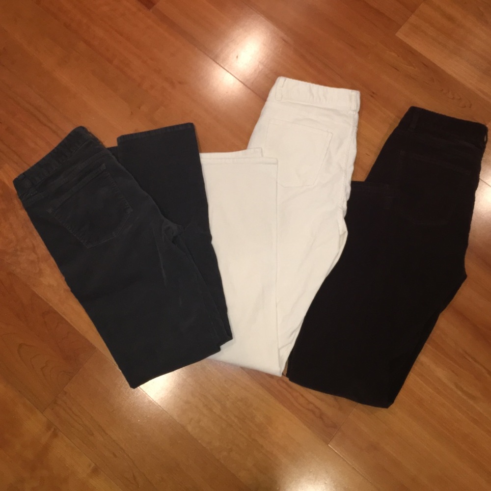 Set of 3 Talbots Heritage Cut Corduroy Pants