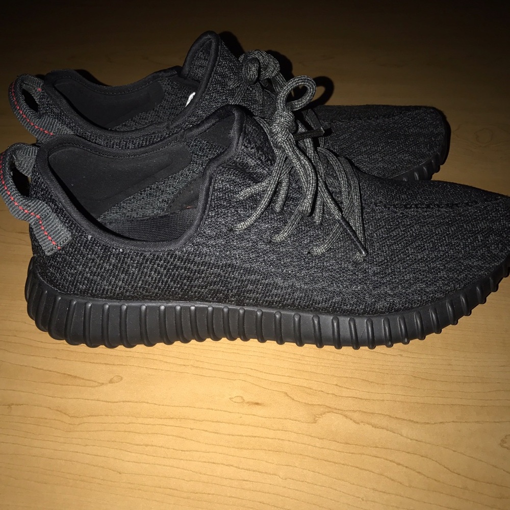 Authentic Pirate Black Yeezy 350