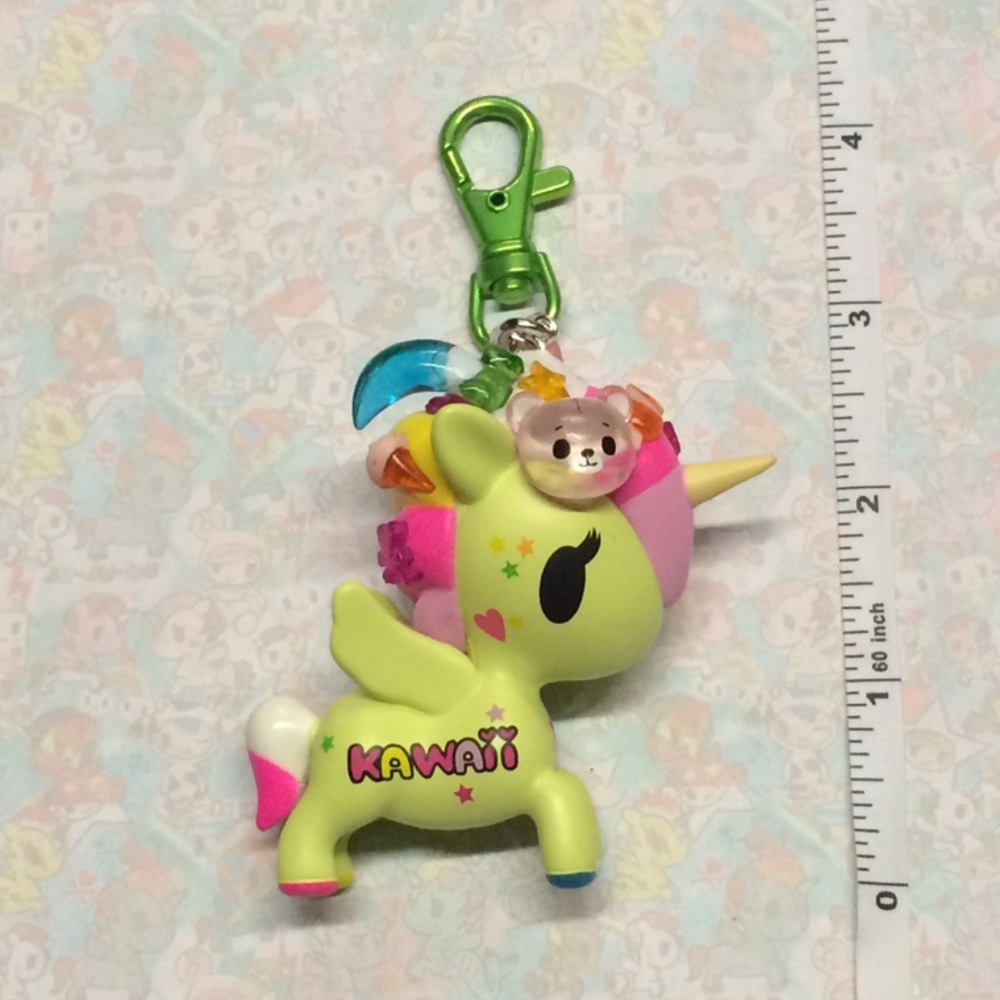Tokidoki Unicorno bag charm/ keychain