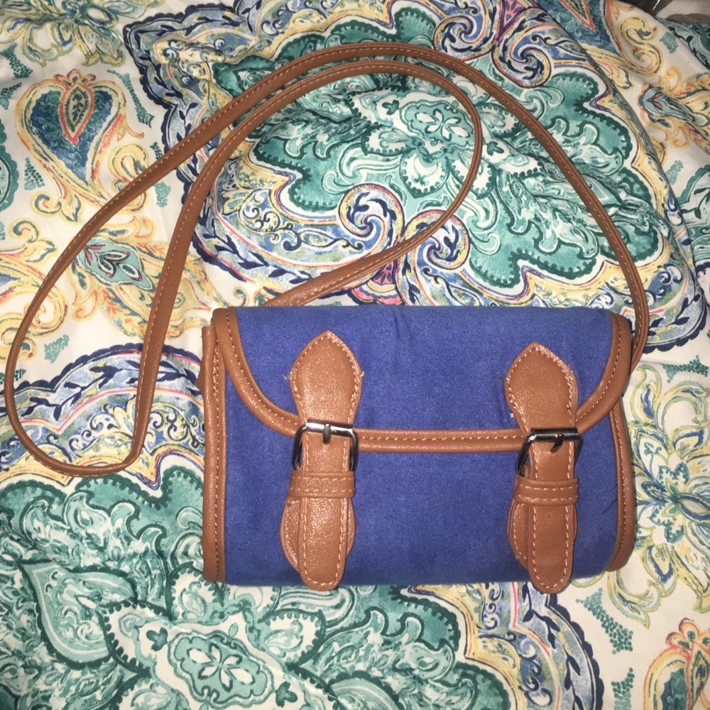 NEW Small Blue Crossbody Purse