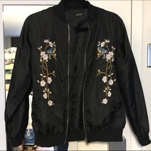 Embroidered Bomber