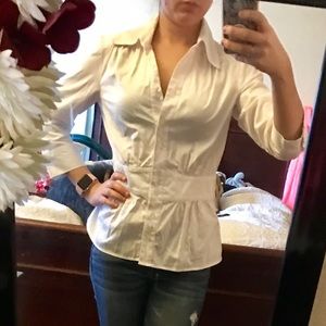 Ann Taylor Button Up Blouse