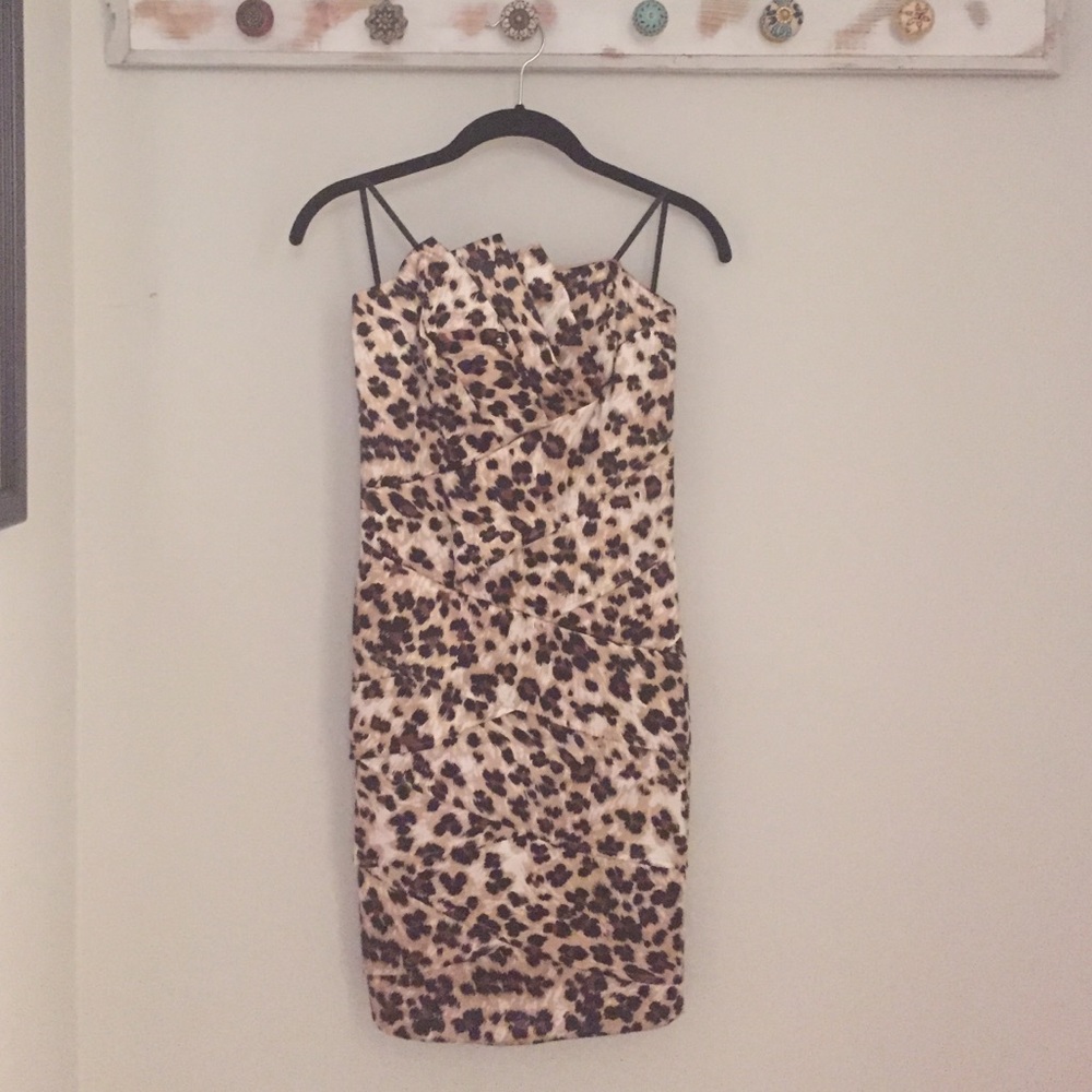 Leopard print dress
