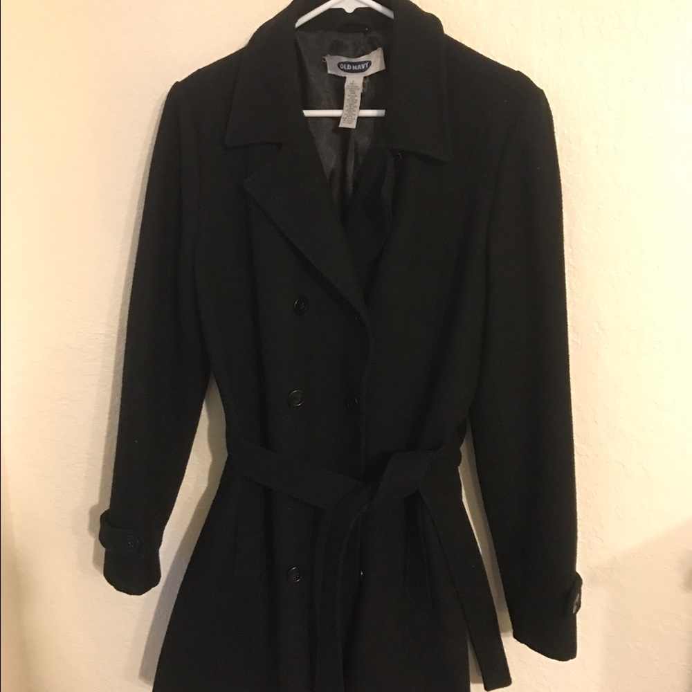 🎉FLASH SALE⚡️Black Pea Coat