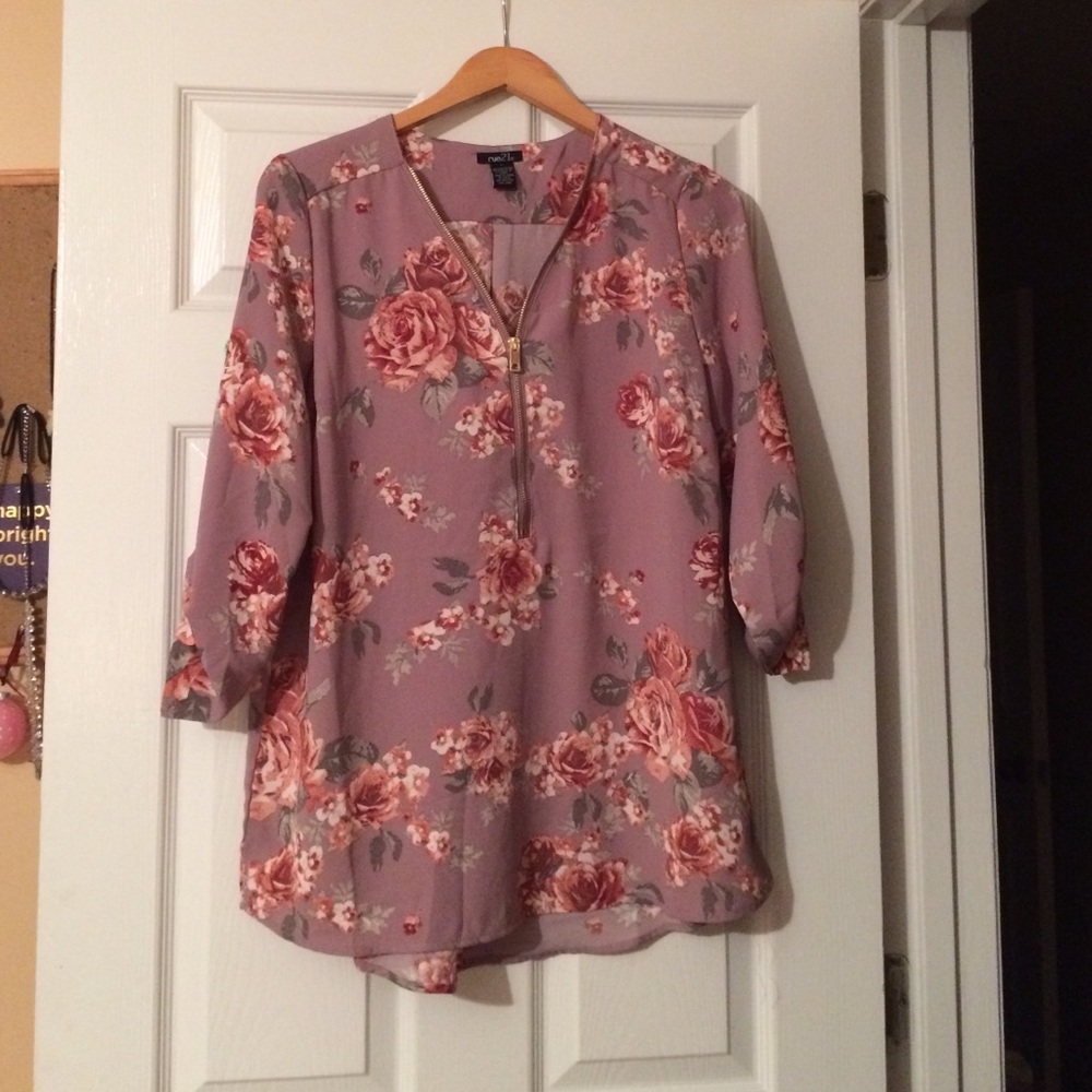 Rue 21 Floral Blouse