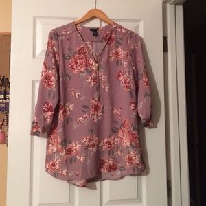Rue 21 Floral Blouse