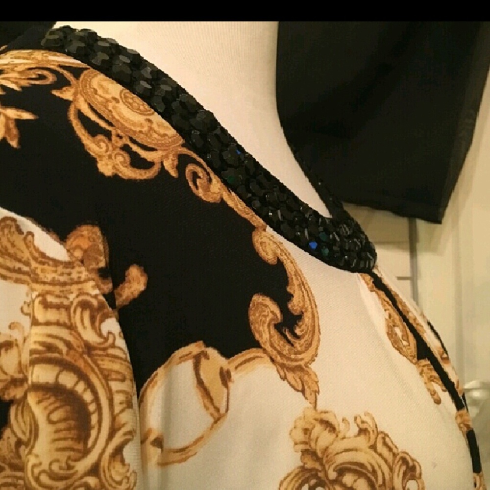 JM Collection Beautiful blouse. - Picture 3 of 4