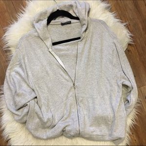 Brandy Melville grey hoodie