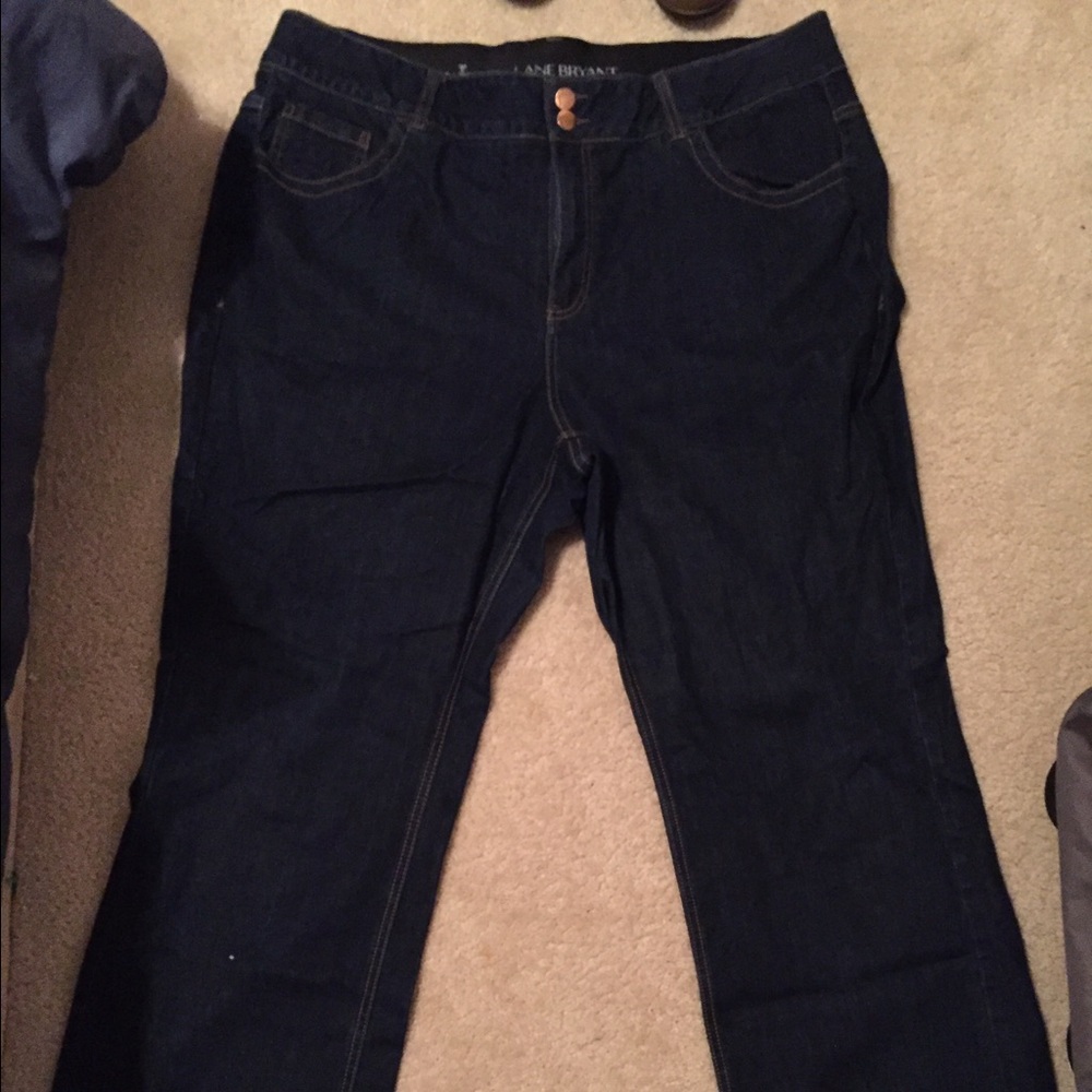 Gently Used Lane Bryant Dark Jeans
