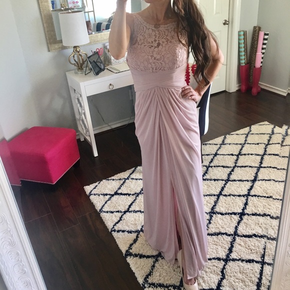 David's Bridal Dresses & Skirts - Lace Bodice Dress