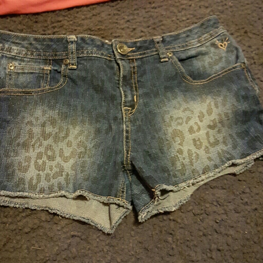 Justice bluejean shorts