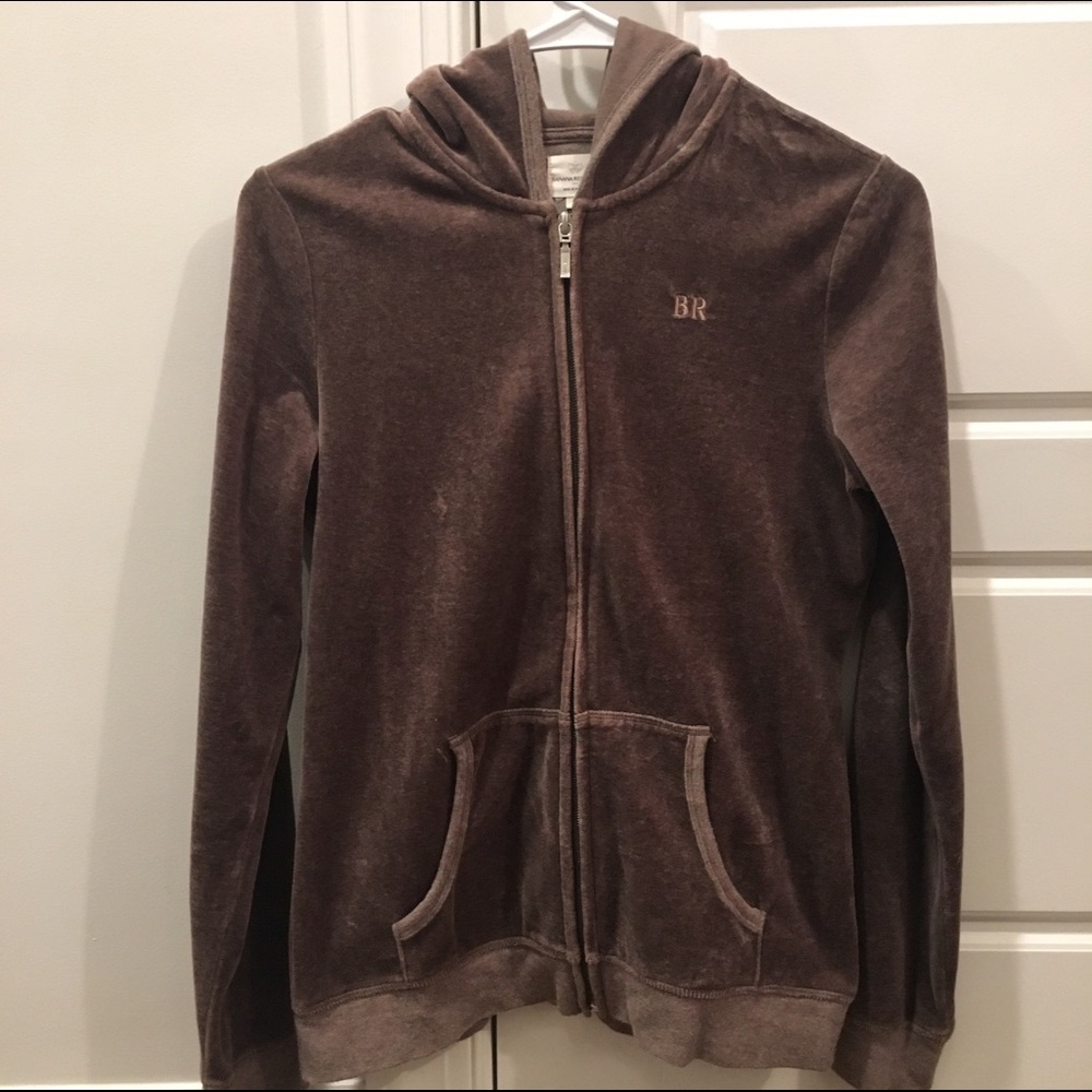 Brown banana republic jacket