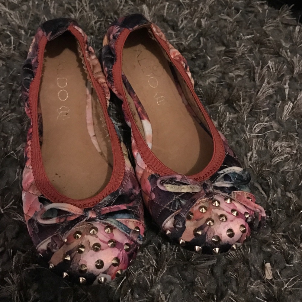 ALDO - Studded multicolored flats