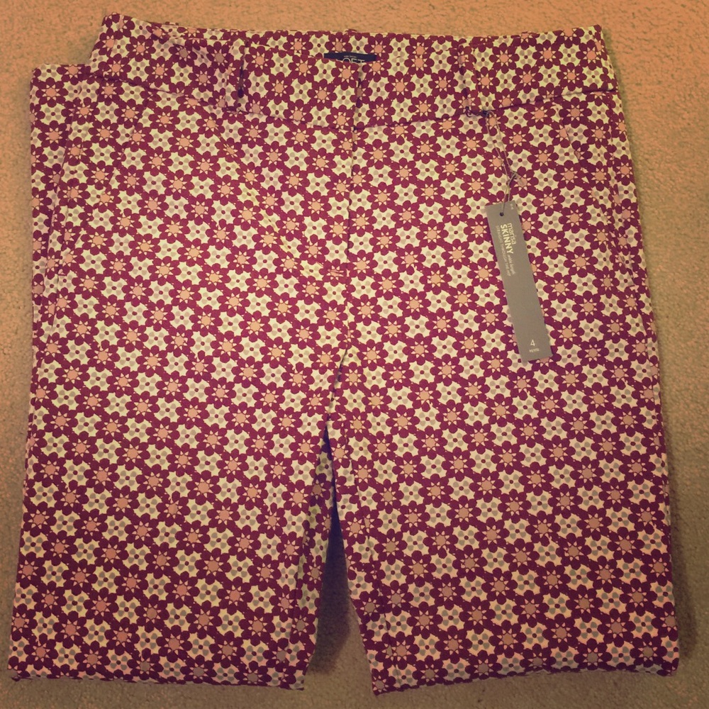 Loft | Floral Ankle Pant