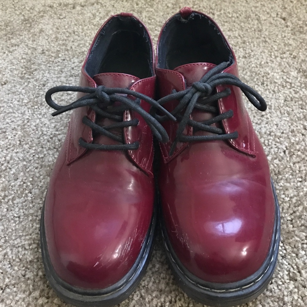 Truffle Bordo Patent flat shoes
