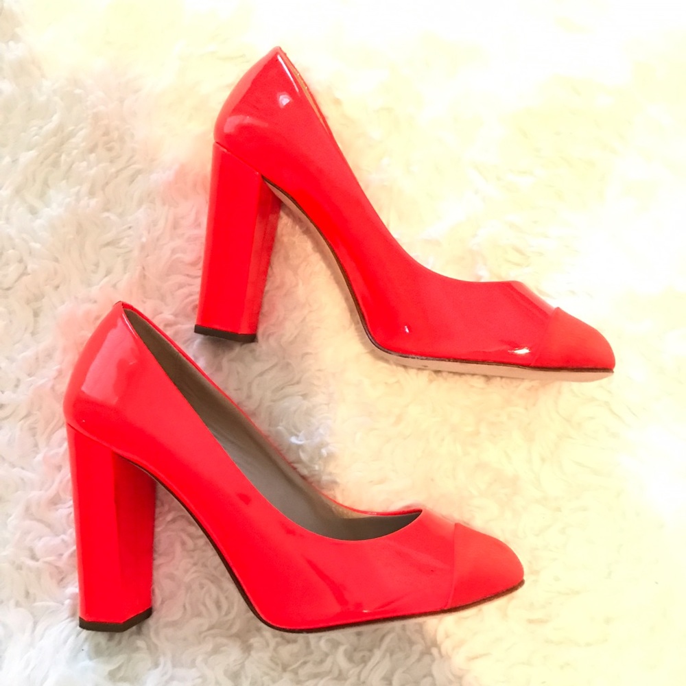 J.CREW CHUNKY HEELS