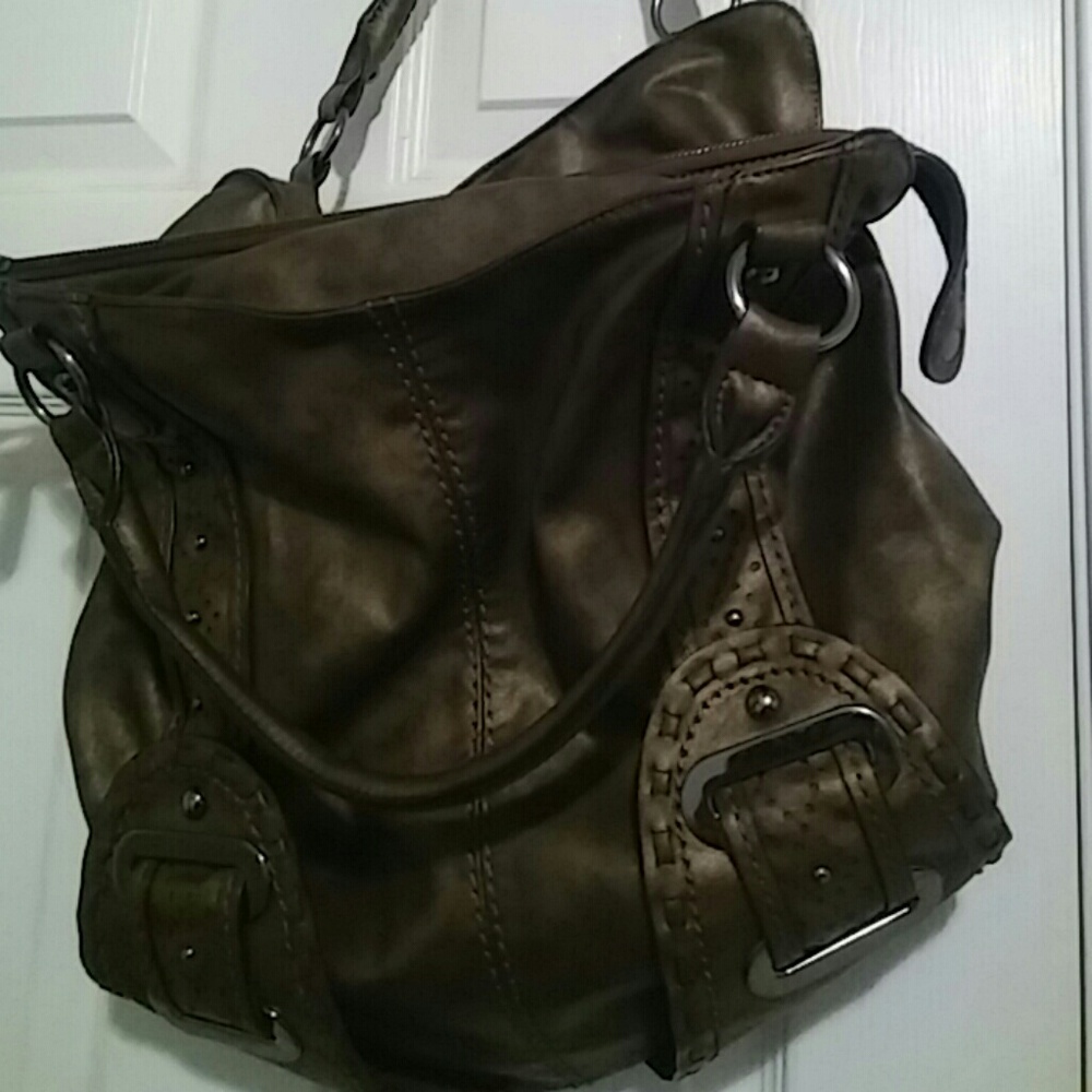 Big Buddah brown large purse