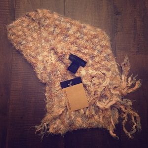 Steve Madden Tan/Cream/Grey Scarf