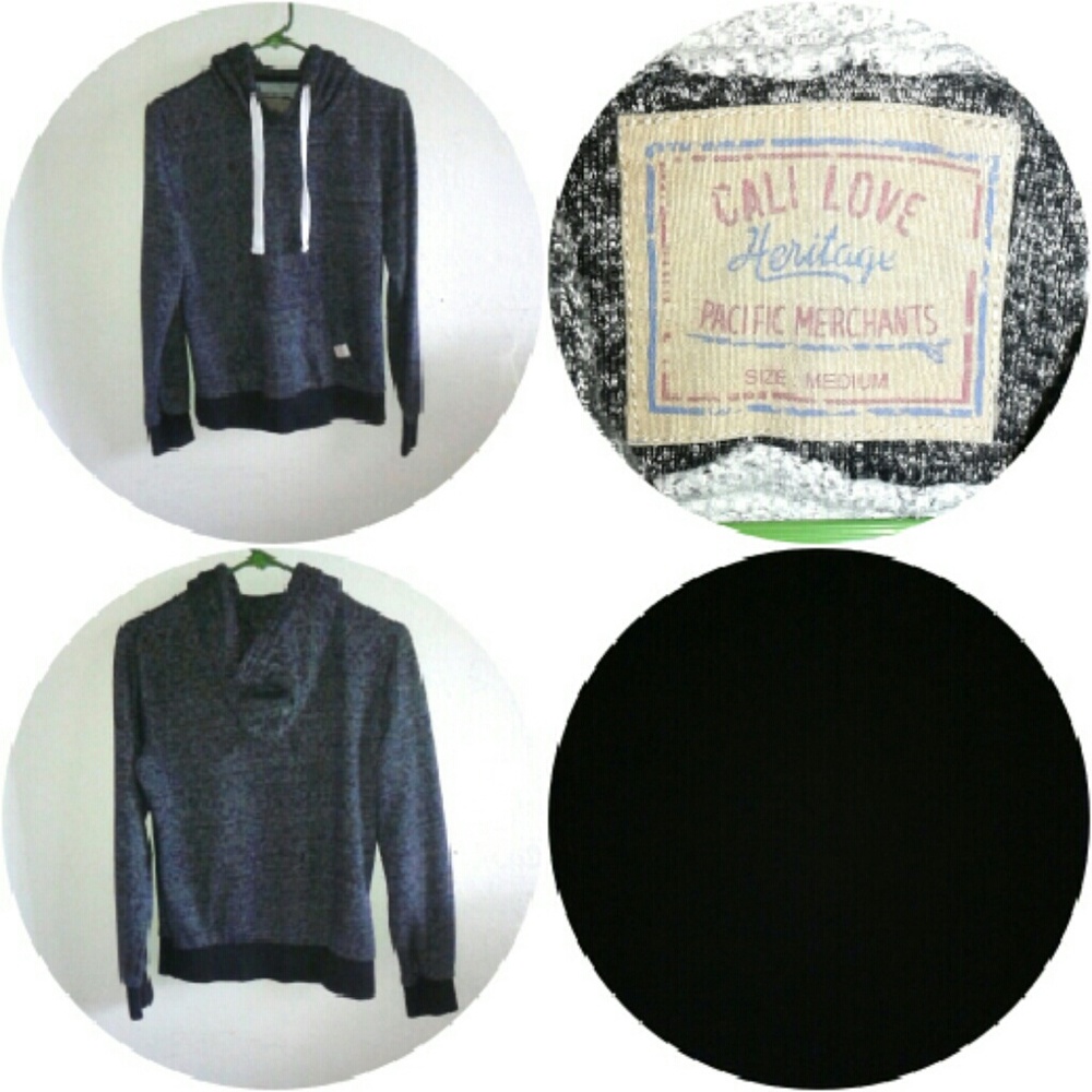 Dark grey hoodie