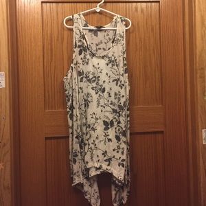 H&M floral tank top