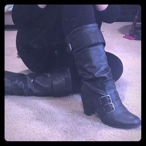 Mid calf boots