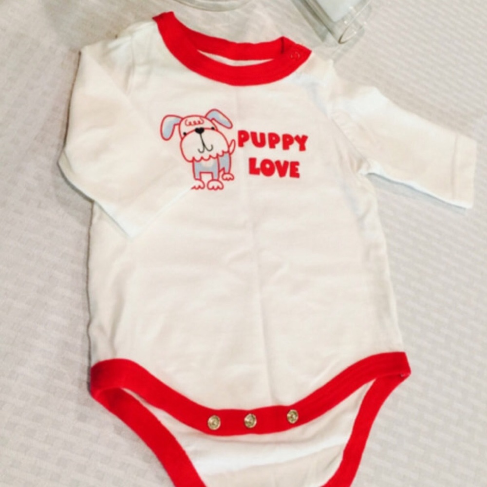 Circo NB onesie Puppy Love