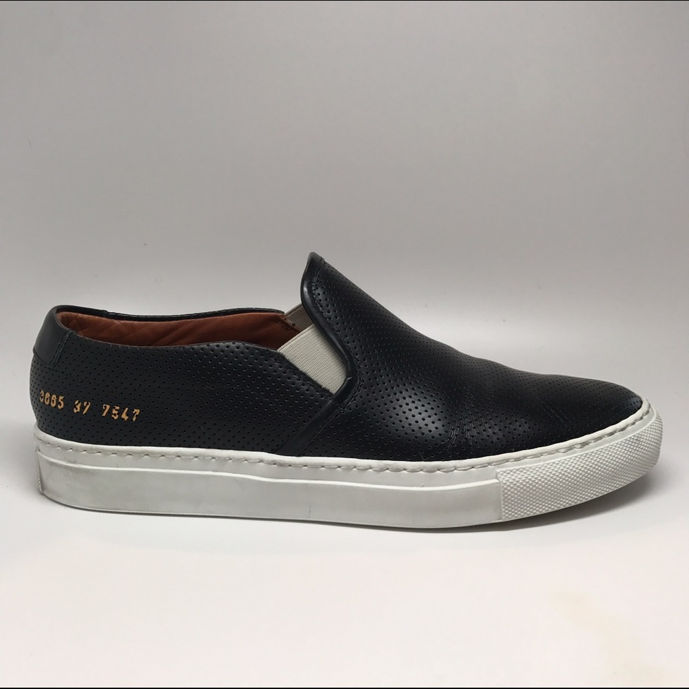 Woman by Common Projects Perforated Slip-ons