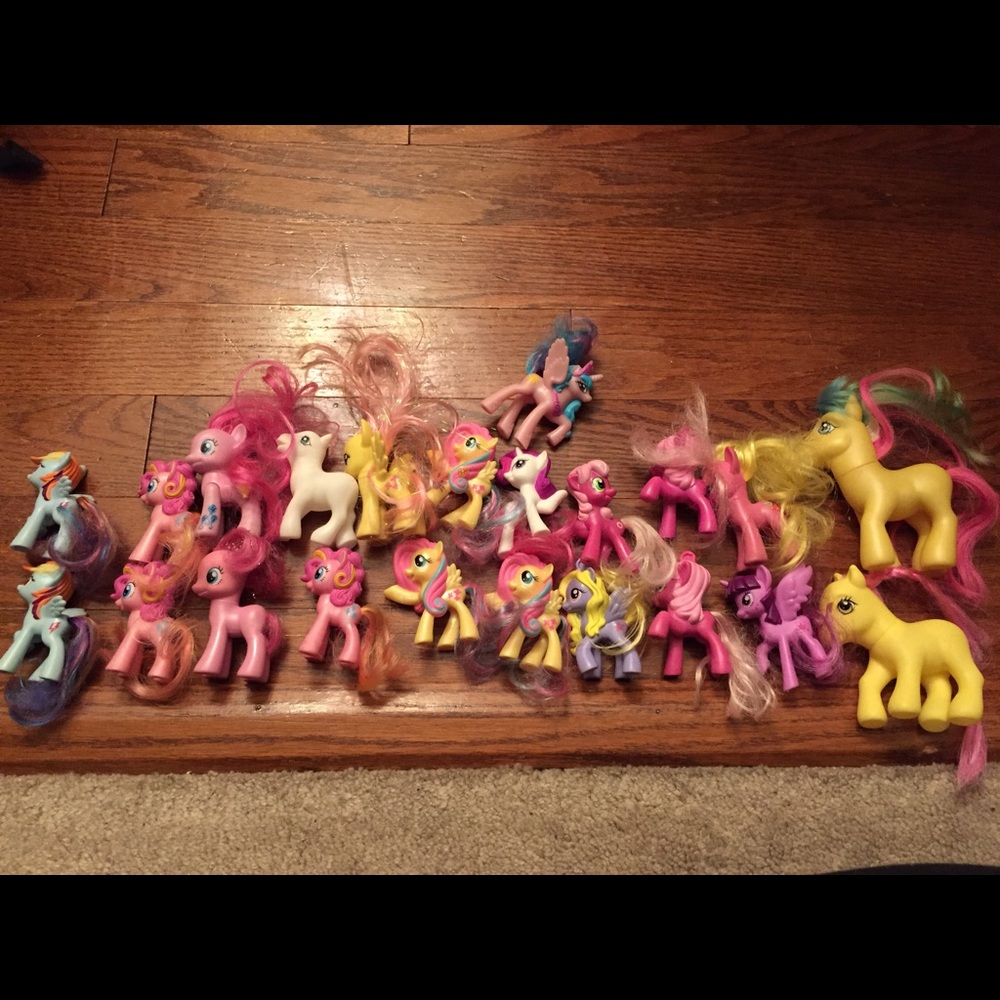 My little pony dolls bundle