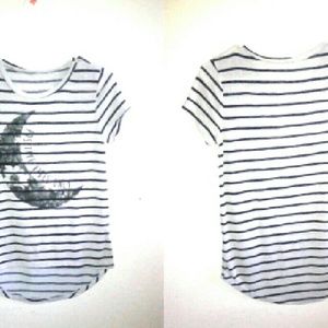 Positive vibe moon shirt