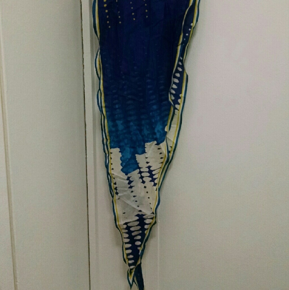 Loft faux silk scarf