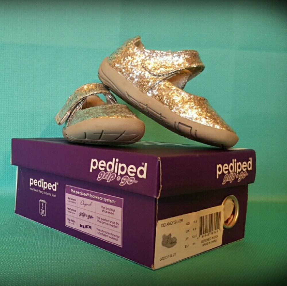 Pediped Delaney Sparkle Shoes