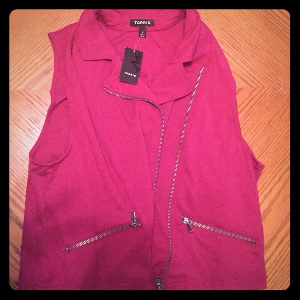 TORRID Moto Vest