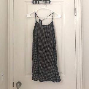 NWT Patterned belle slip dress