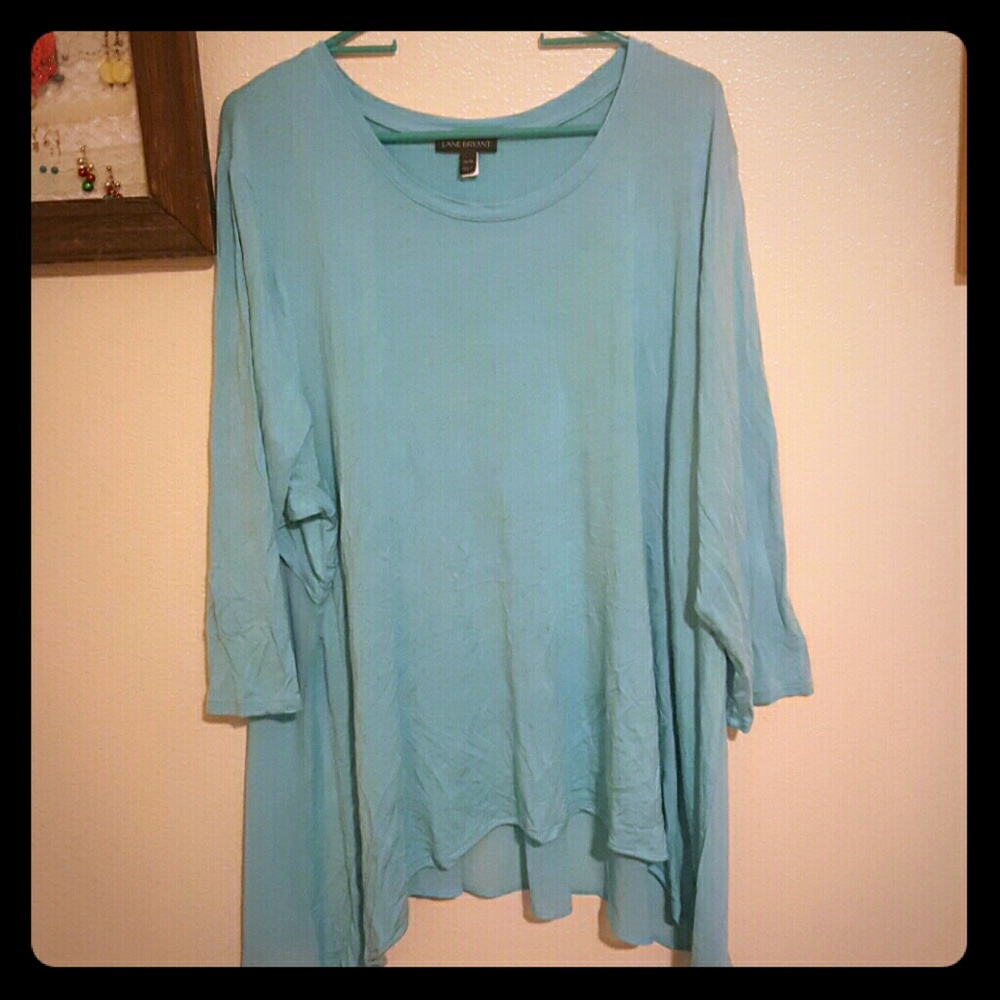 Sky blue lane bryant top 26/28