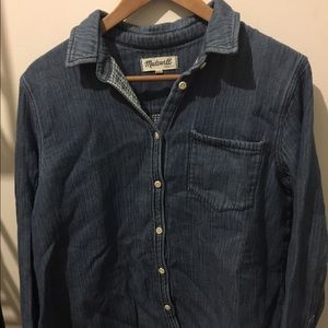 Madewell denim shirt