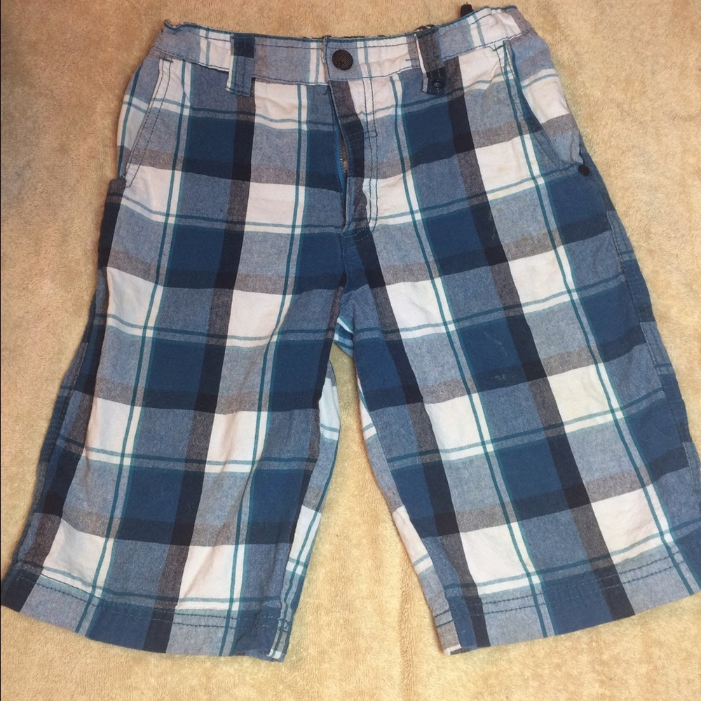Plaid shorts