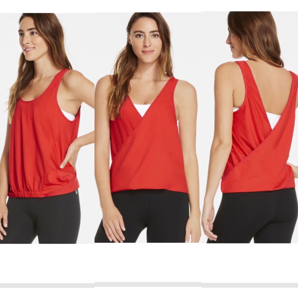 NWOT Fabletics Lucia 2-in-1 Tank