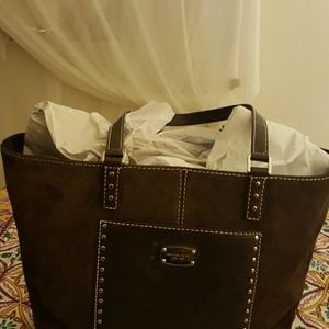Michael kors Large Suede Astor brand new with tags