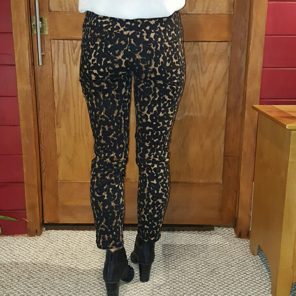 Leopard Print Jean - image 2