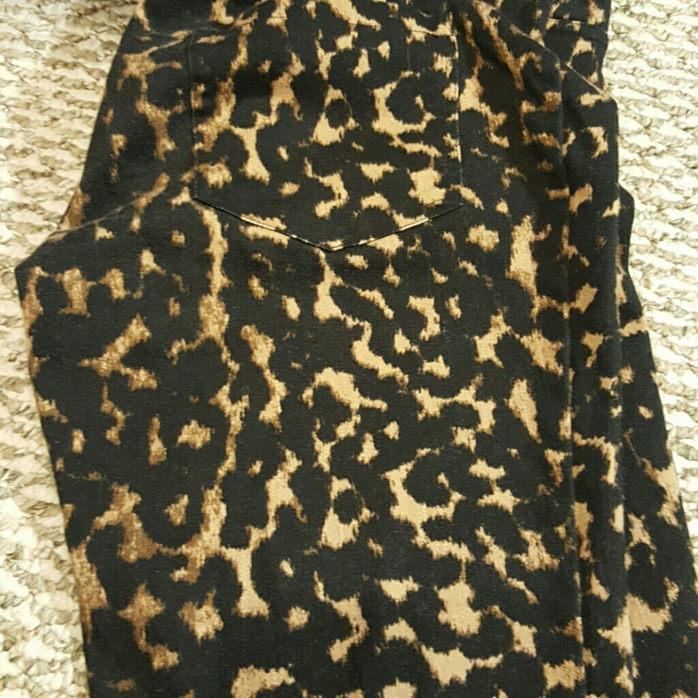 Leopard Print Jean - image 3