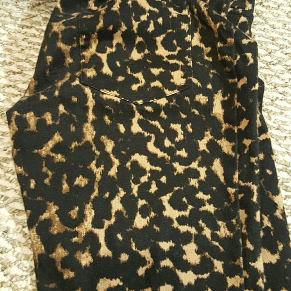Leopard Print Jean - Picture 3 of 3