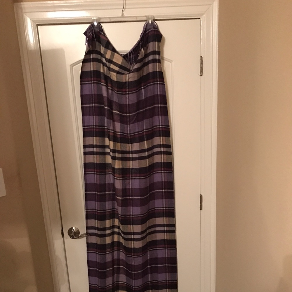Plaid scarf