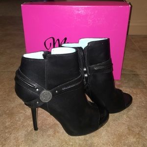BRAND NEW in box black booties