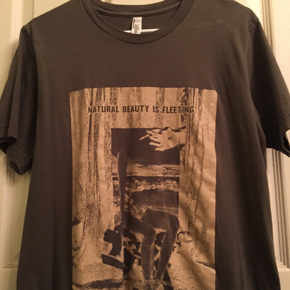 American apparel graphic tee