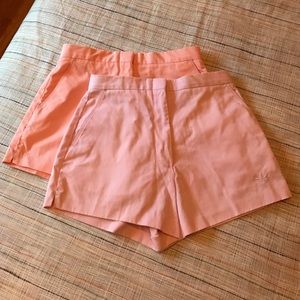 Vintage Adidas high-waisted pastel shorts