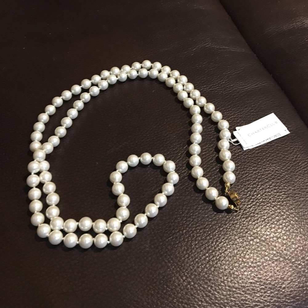 Charter club pearl long can be folded to 2