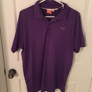 Men's gently used Puma golf Polo Size M