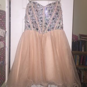 Large Pink Nox Prom/Formal Short Dress