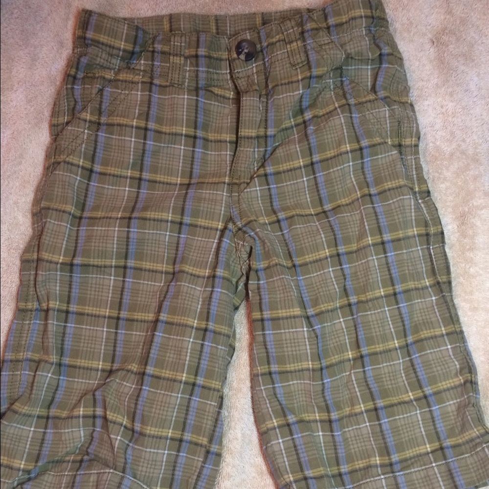 Boys Gymboree plaid shorts