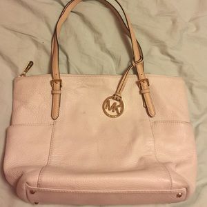 FREE SHIPPING!! Michael Kors cream tote